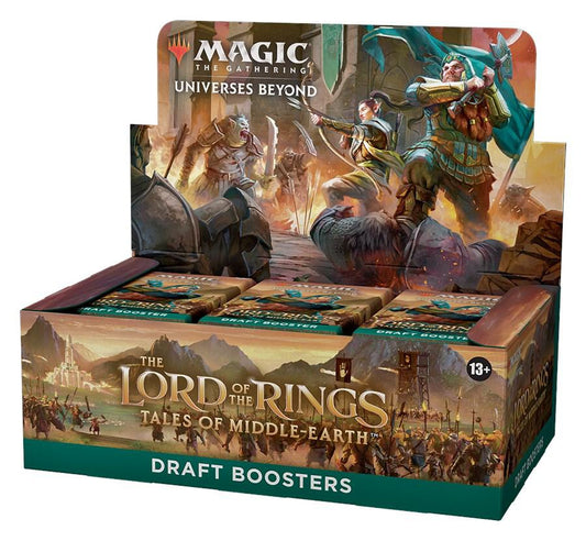 Magic The Gathering: Universes Beyond: Lord of the Rings Tales of Middle Earth Draft Booster Display