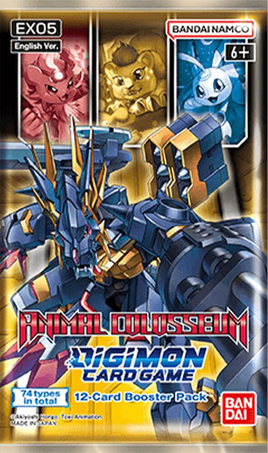 Digimon Card Game: EX-05: Animal Colosseum Booster Pack
