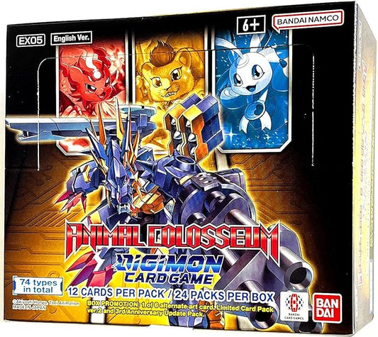Digimon Card Game: EX-05: Animal Colosseum Booster Box