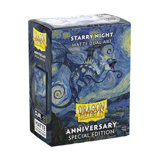 Dragon Shield: Dual Matte Art Sleeves: Starry Night: Anniversary Edition