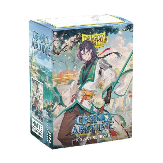 Dragon Shield Matte Art Sleeves: Grand Archive: Jin, Fate Defiant