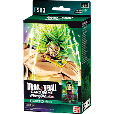 Dragon Ball Super CCG: Fusion World: FS03: Broly Starter Deck