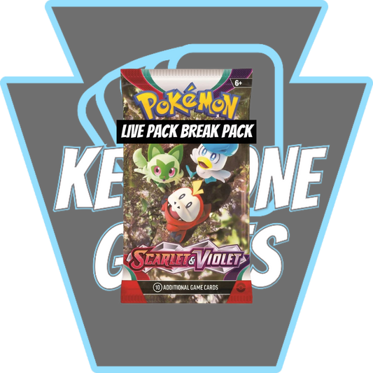 Keystone Live Pack Break Pack: Pokémon TCG: Scarlet & Violet Base Set