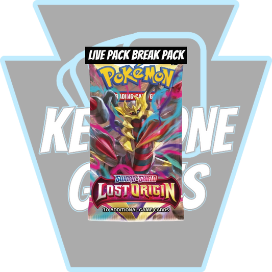 Keystone Live Pack Break Pack: Pokémon TCG: Lost Origin