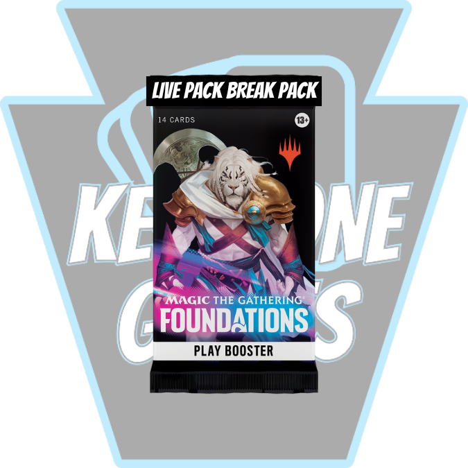 Keystone Live Pack Break Pack: MTG: Foundations Play Booster