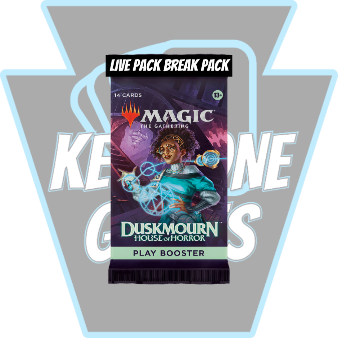 Keystone Live Pack Break Pack: MTG: Duskmourn Play Booster