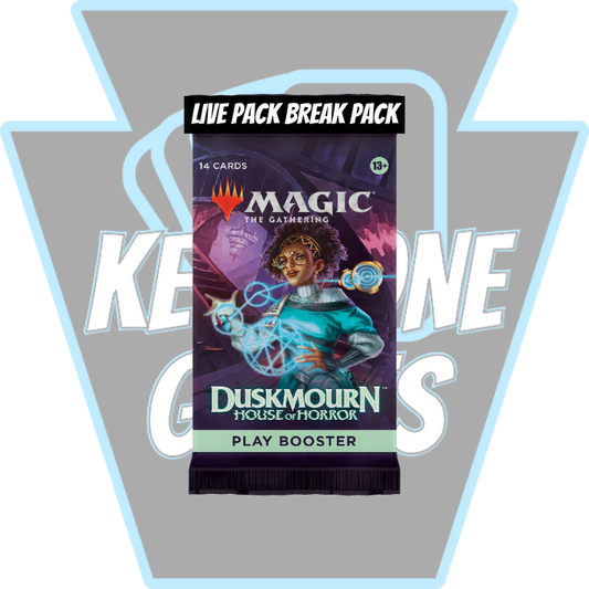 Keystone Live Pack Break Pack: MTG: Duskmourn Play Booster