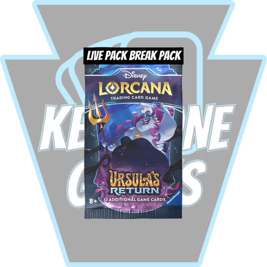 Keystone Live Pack Break Pack: Disney Lorcana: Ursula's Return