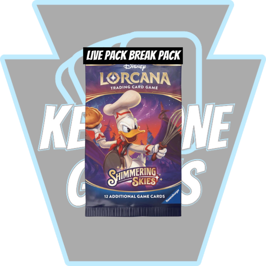 Keystone Live Pack Break Pack: Disney Lorcana: Shimmering Skies