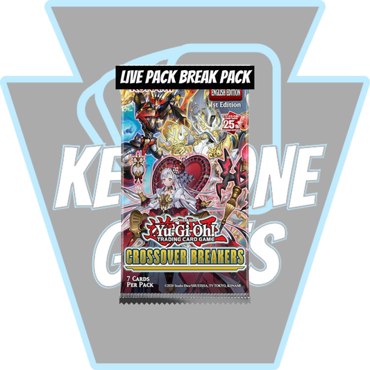 Keystone Live Pack Break Pack: Yu-Gi-Oh!: Crossover Breakers