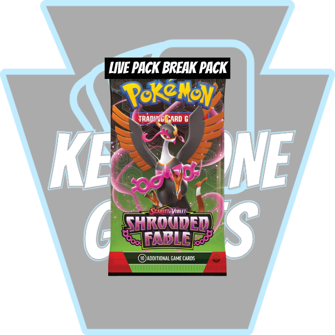 Keystone Live Pack Break Pack: Pokémon TCG: Shrouded Fable