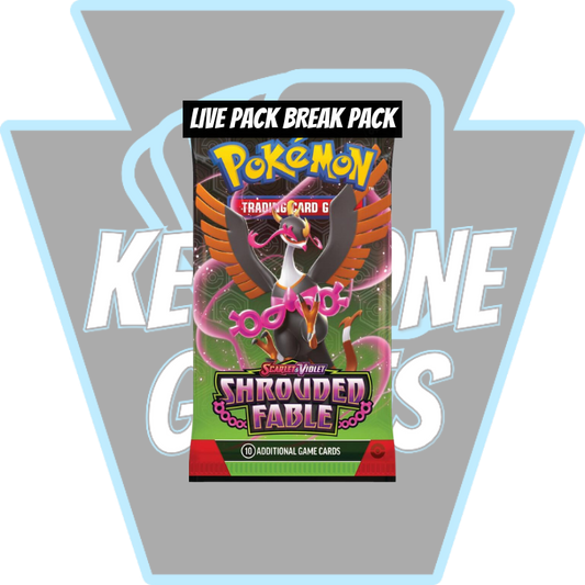 Keystone Live Pack Break Pack: Pokémon TCG: Shrouded Fable