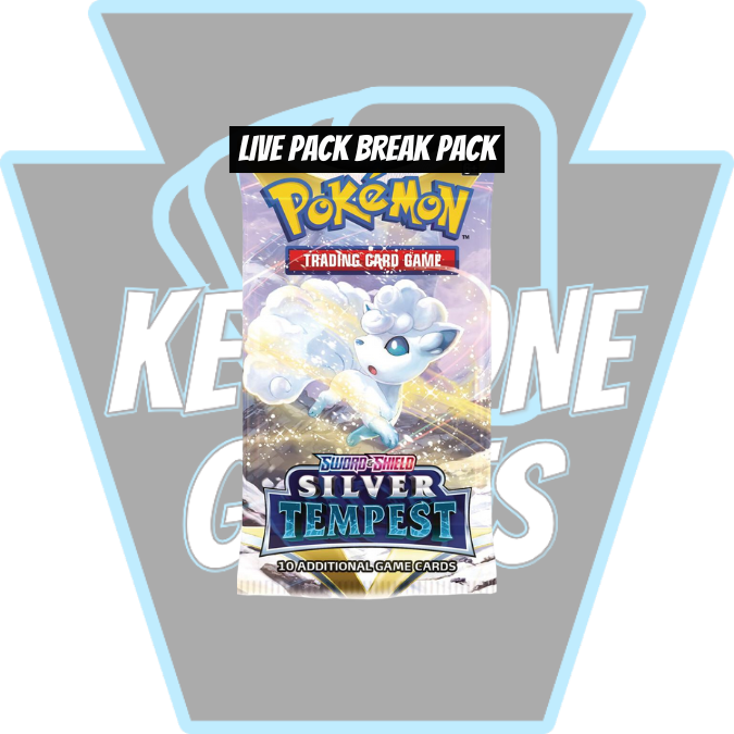 Keystone Live Pack Break Pack: Pokémon TCG: Silver Tempest