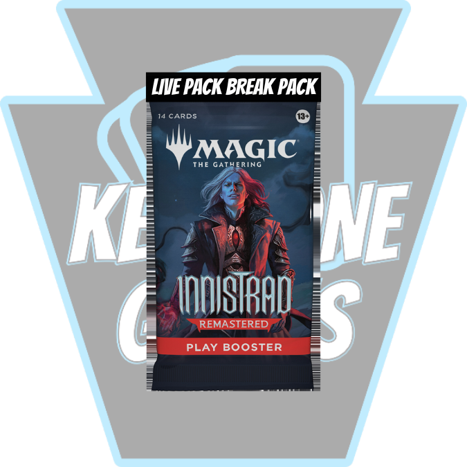 Keystone Live Pack Break Pack: Magic the Gathering: Innistrad Remastered Play Booster