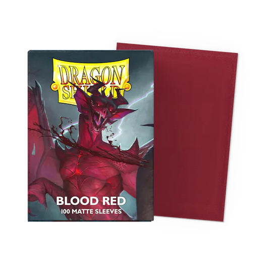 Dragon Shield: Matte Sleeves: Blood Red