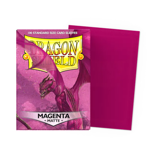 Dragon Shield: Matte Sleeves: Magenta