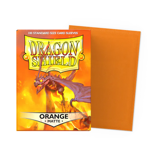 Dragon Shield: Matte Sleeves: Orange