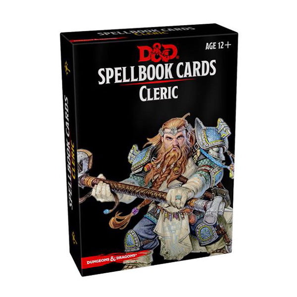 Dungeons & Dragons: 5E: Spellbook Cards: Cleric Deck