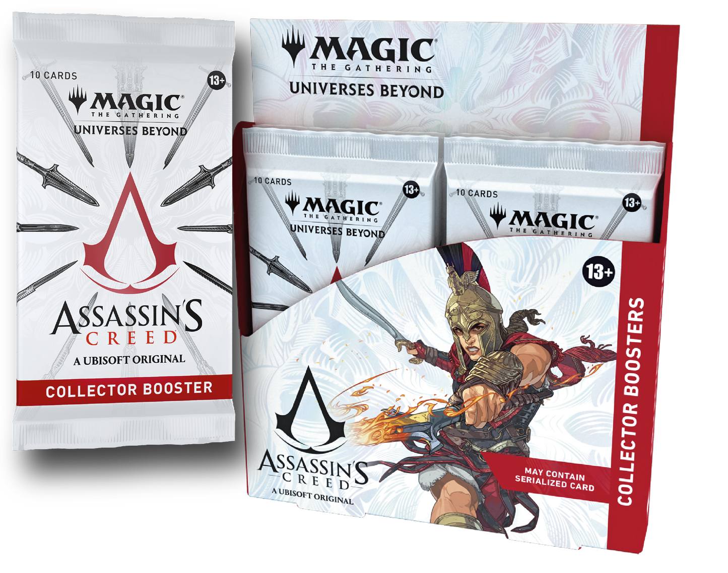 Magic The Gathering: Universes Beyond: Assassin's Creed: Collector Booster Disp
