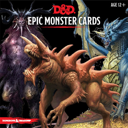 Dungeons & Dragons: 5E: Monster Cards: Epic Monsters