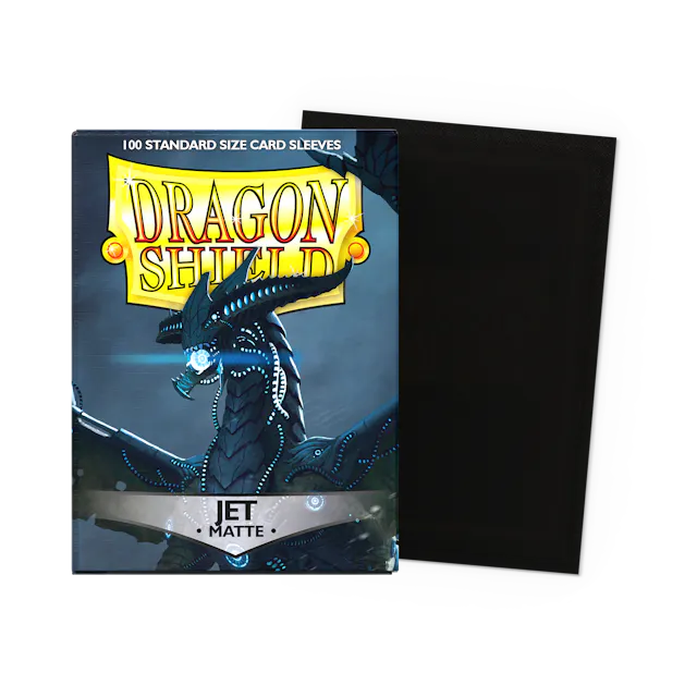 Dragon Shield: Matte Sleeves: Jet