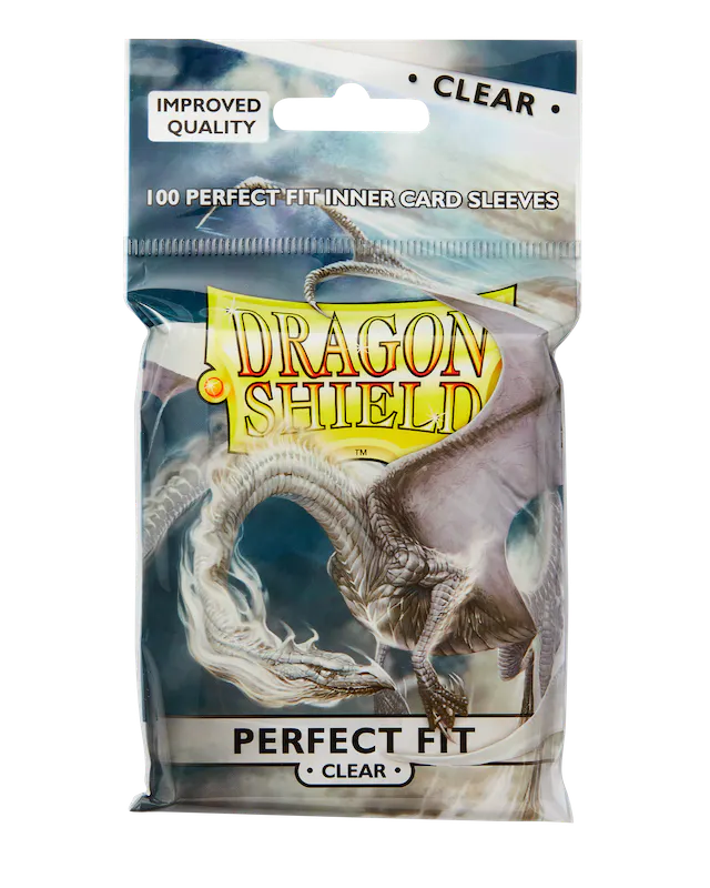 Dragon Shield: Toploading Perfect-Fit Sleeves: Clear