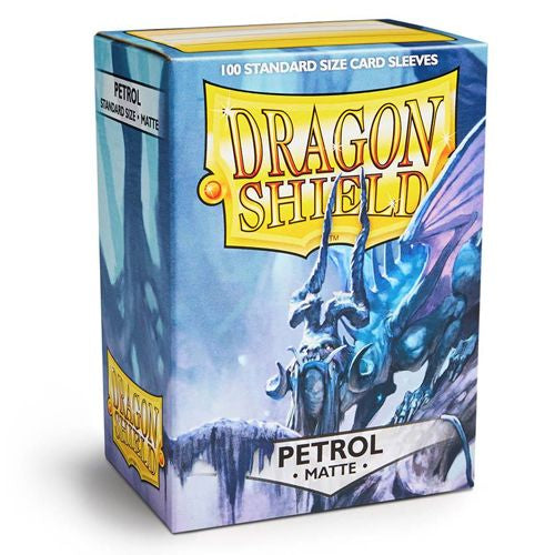 Dragon Shield: Standard Size Matte Sleeves: Petrol