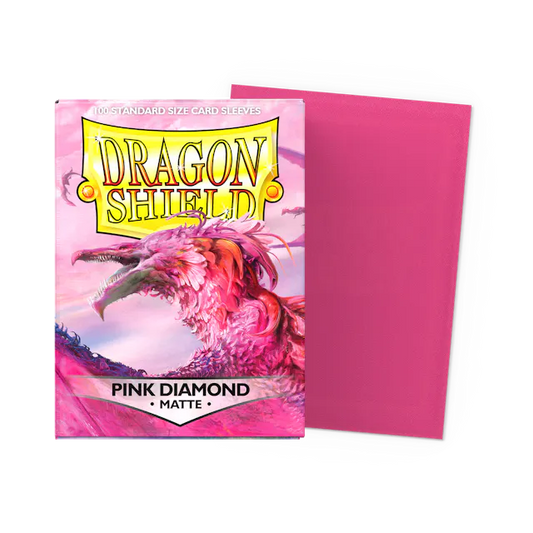 Dragon Shield: Matte Sleeves: Pink Diamond