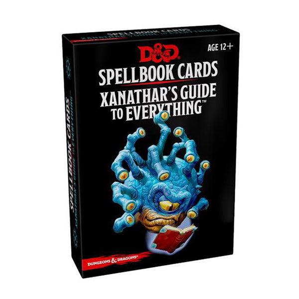 Dungeons & Dragons: 5E: Spellbook Cards: Xanathar's Guide to Everything Deck